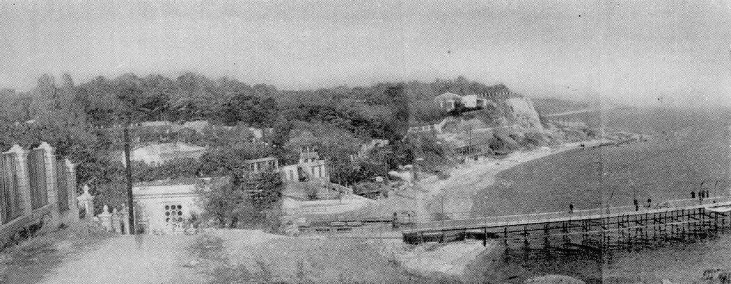 Пляж «Золотий берег» у 1960–1962 роках